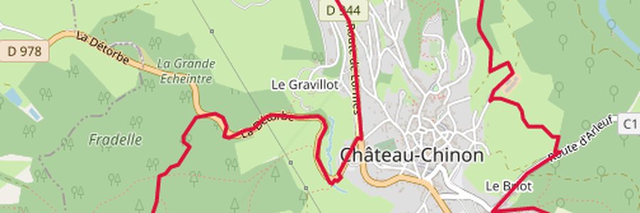 Château-Chinon (58120) Nièvre 58 (Bourgogne-Franche-Comté)